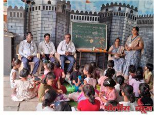 लालबहादुर शास्त्री प्राथमिक शाळेत रक्षाबंधन निमित्त राखी बनवणे कार्यशाळा संपन्न.