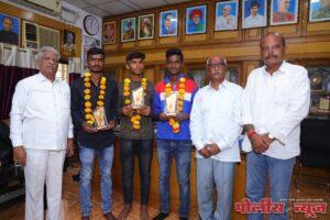 बी-झोन क्रॉस कंट्री स्पर्धेत महात्मा गांधी महाविद्यालयाच्या खेळाडूंचे यश