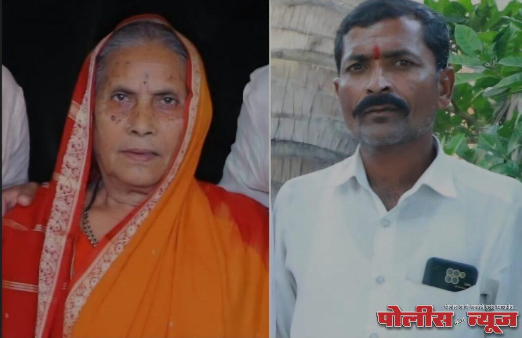 जन्म देणाऱ्या आईचा खून करून मृतदेह शेतात पुरला, मुलानंही घेतला गळफास