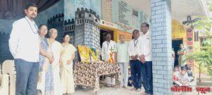 शास्त्री प्राथमिक शाळेत हर घर तिरंगा उपक्रमांतर्गत ध्वजारोहण व क्रांती सप्ताहाचे पाचवे पुष्प संपन्न.