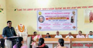 वाचनातून मिळते तणावमुक्त जीवन; डॉ. विष्णू पवार यांचे प्रतिपादन