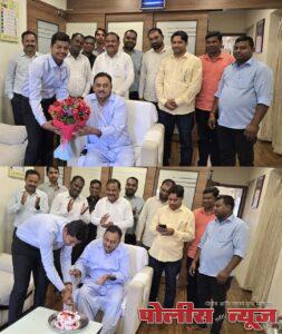 सहकार मंत्र्यांनी साजरा केला तरुण फोटोग्राफरचा वाढदिवस; महेश स्वामी भावूक