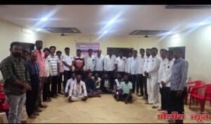 हडोळती येथे मनोज जरांगे पाटील यांच्या उपोषणाला पाठिंबा देण्यासाठी सकल मराठा समाजाची बैठक