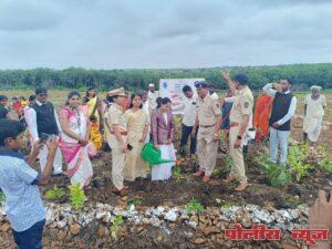 लातूरला हिरवेगार करण्यासाठी उजना येथे १५,००० वृक्षांची लागवड