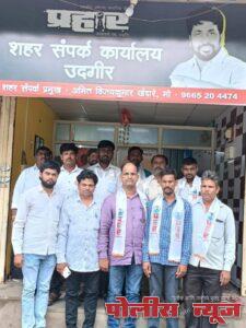 अनेक तरुणांचा प्रहार जनशक्ती पक्षात प्रवेश