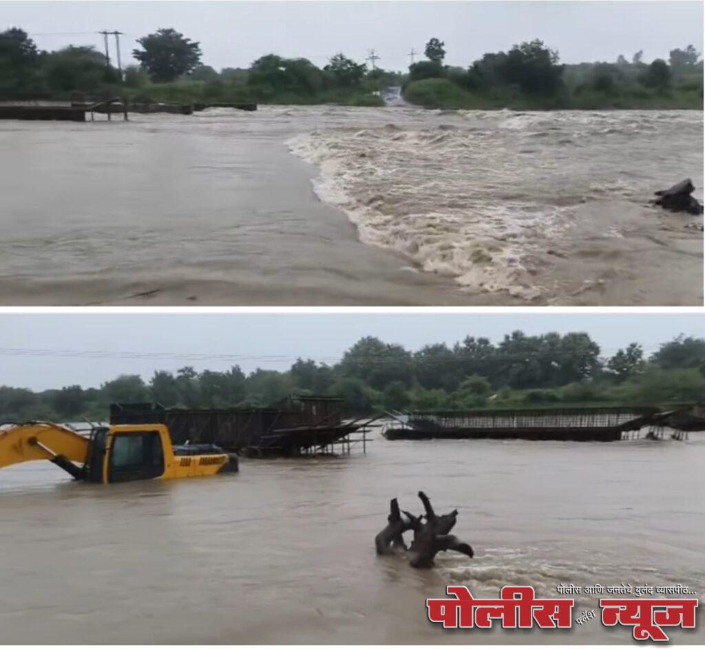 मन्याड नदीला पूर; अनेक गावांचा अहमदपूर तालुक्याशी संपर्क तुटला​नदीकाठच्या गावांना सतर्कतेचा इशारा