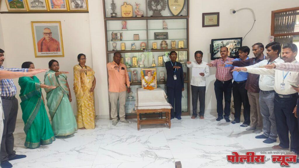 उदयगिरीत राजीव गांधी यांची जयंती साजरी