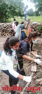 धडकनाळ बोरगावला पूराचा तडाखापूरग्रस्तांच्या मदतीला धावले – मातृभूमी प्रतिष्ठान, मदतीसह , विद्यार्थ्यांची स्वच्छता मोहिम