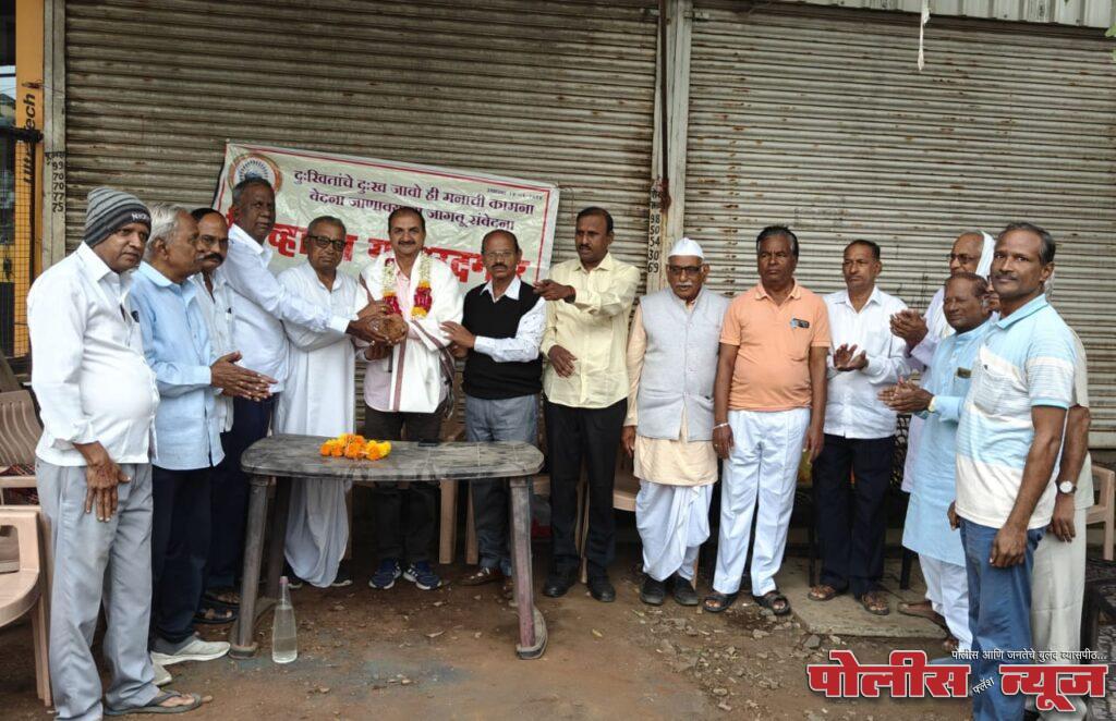 जिव्हाळा ग्रुप तर्फे डॉ नंदकुमार गायकवाड यांचा सेवानिवृत्ती बद्दल हृद्य सत्कार