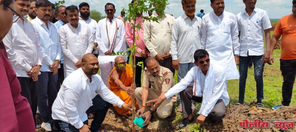 तक्षशिला बुद्ध विहार, काळेगाव येथे दोन हजार वृक्षांचे महावृक्षारोपण संपन्न