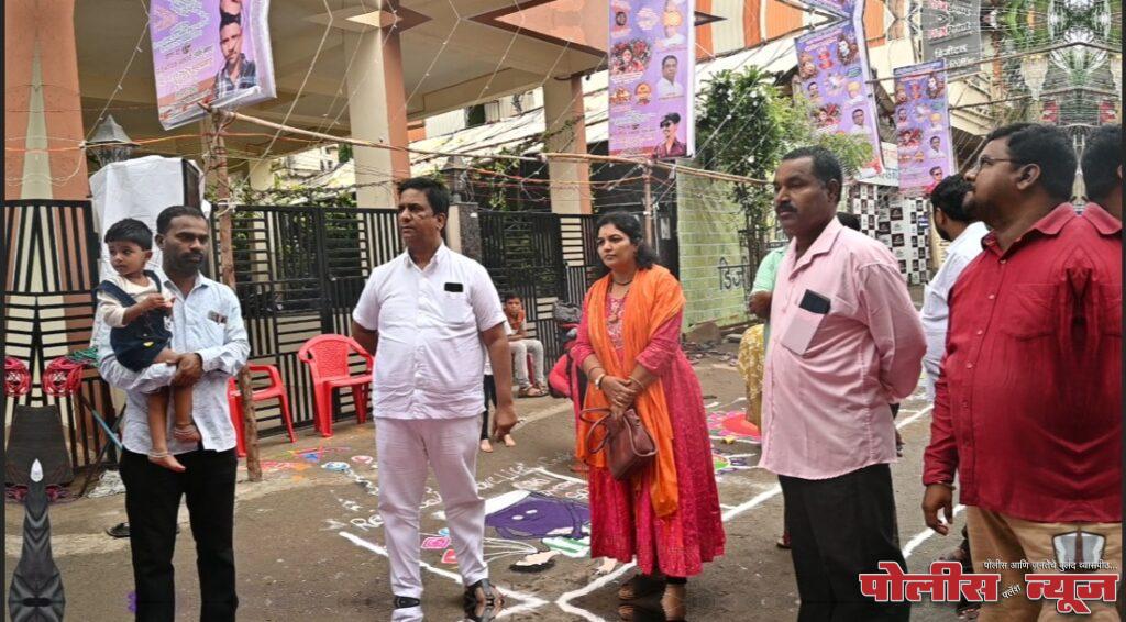 विकास नगरचा राजा बाल गणेश मंडळ उदगीर तर्फे भव्य रांगोळी स्पर्धा संपन्न.