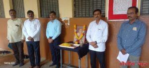 छत्रपती शिवाजीराजे महाविद्यालयात भारताचे माजी पंतप्रधान राजीव गांधी यांची जयंती साजरी