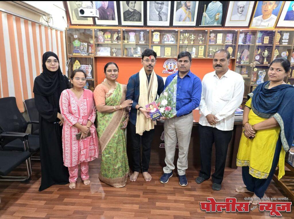 छत्रपती शिवाजी राजे महाविद्यालयाचा मुंडे आदित्य सेट परीक्षा उत्तीर्ण