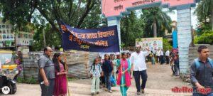 श्यामार्य कन्या विद्यालयात नवभारत साक्षरता अभियानांतर्गत साक्षरता जनजागृतीसाठी पथनाट्य व रॅलीचे आयोजन करण्यात आले.