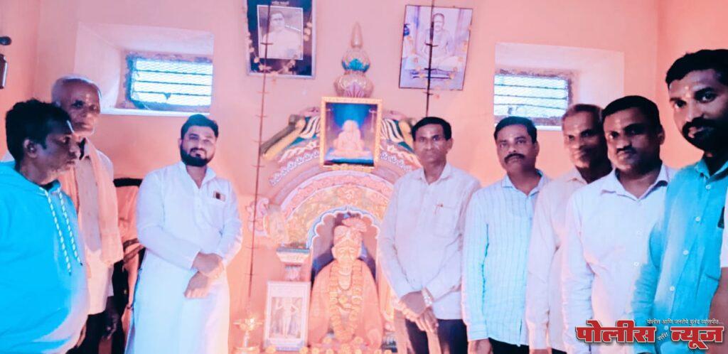 अहमदपूर येथील नागेंद्र भारती मठाची माऊली महाराजांनी केली पाहणी