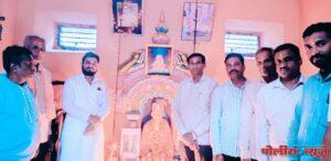 अहमदपूर येथील नागेंद्र भारती मठाची माऊली महाराजांनी केली पाहणी