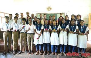 दि मॉडेल इंग्लिश स्कूल सैतवडे च्या मुलांचा व मुलींचाही डॉजबॉल स्पर्धेतील संघ जिल्हास्तरावर प्रथम