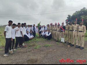छत्रपती शिवाजीराजे महाविद्यालयात वृक्षारोपन कार्यक्रम संपन्न