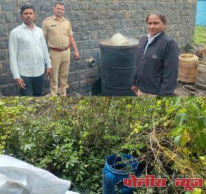 अहमदपूर उपविभागांतर्गत अवैध दारू विक्रीवर पोलिसांची मोठी कारवाई