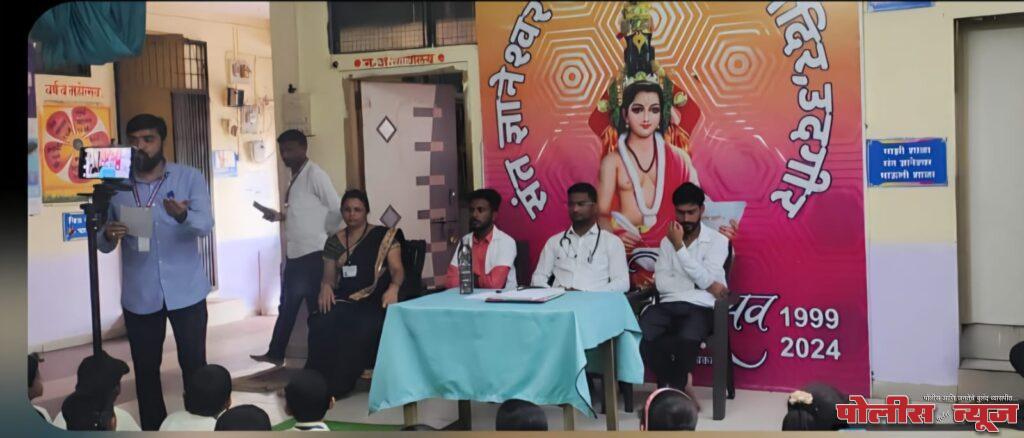 संत ज्ञानेश्वर माऊली विद्यालयात विद्यार्थ्यांची आरोग्य तपासणी संपन्न – आरोग्य जागरूकतेचा उपक्रम