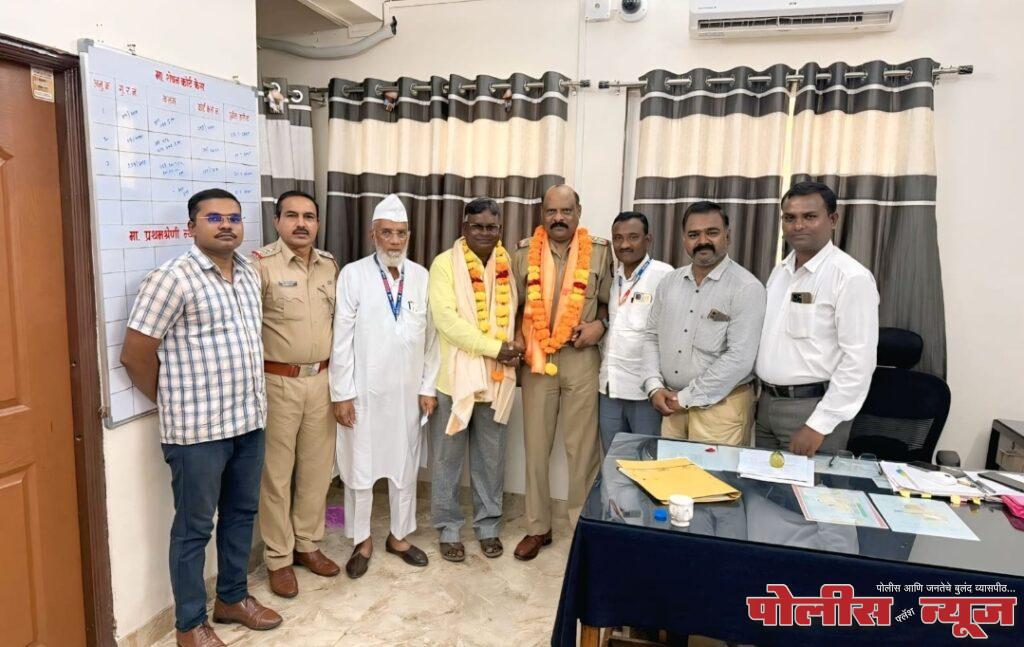 महाराष्ट्र राज्य पत्रकार संघाच्या पदाधिकाऱ्यांचा सत्कार संपन्न