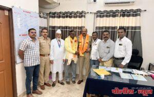 महाराष्ट्र राज्य पत्रकार संघाच्या पदाधिकाऱ्यांचा सत्कार संपन्न