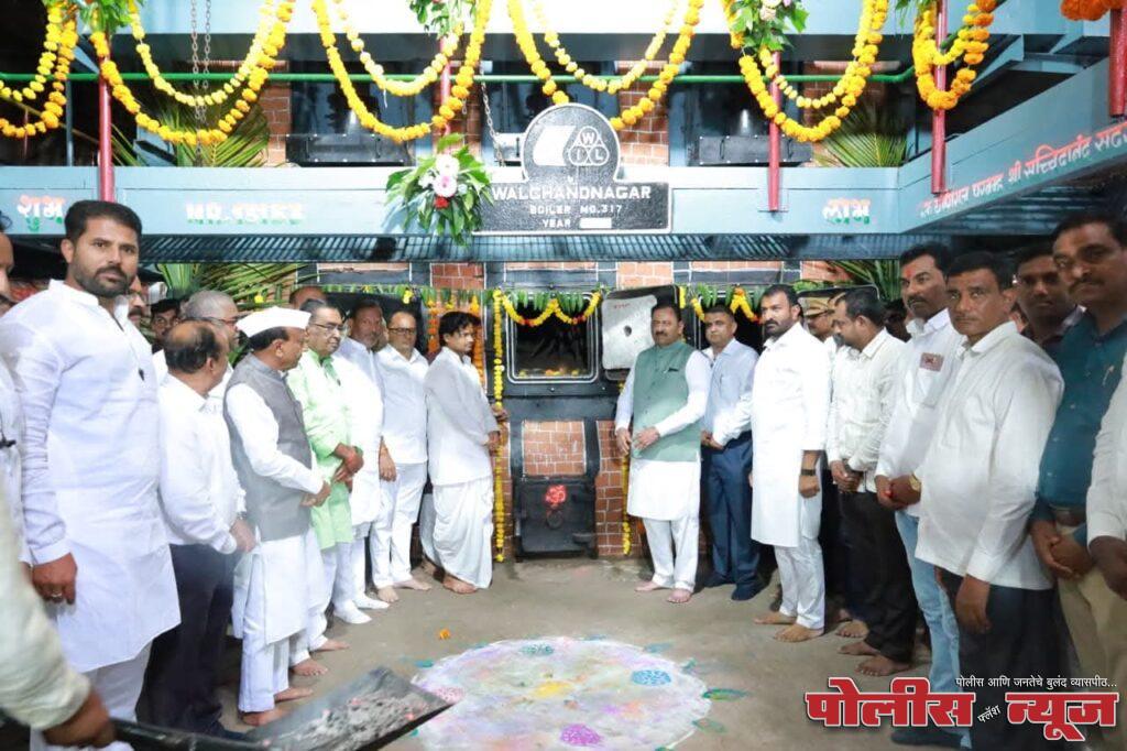 सिद्धी शुगर साखर कारखाना पूर्ण क्षमतेने चालवणार - सहकार मंत्री ना. बाबासाहेब पाटील