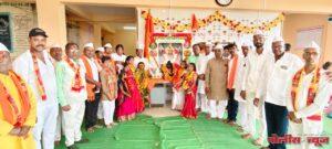 शिरूर ताजबंद येथे श्री दुर्गा माता दौडची सांगता आणि भोसले परिवाराची आठ वर्षांची परंपरा कायम!