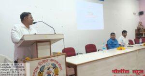 छत्रपती शिवाजीराजे महाविद्यालयात क्रीडा विभागाच्या वतीने विशेष व्याख्यान संपन्न