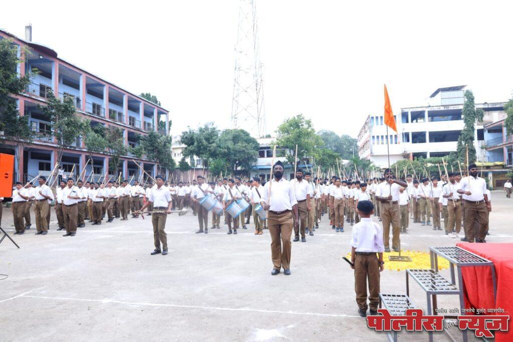 राष्ट्रीय स्वयंसेवक संघाचा विजयादशमीचा शताब्दी उत्सव उत्साहात संपन्न