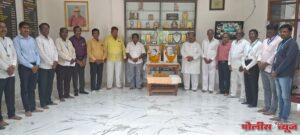 महाराष्ट्र उदयगिरी महाविद्यालयात इंदिरा गांधी आणि सरदार वल्लभाई पटेल यांना अभिवादन