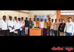 अर्धापूर तालुका पत्रकार संघाचे तालुकाध्यक्ष उध्दव सरोदे व पदाधिकाऱ्यांचा भव्य सत्कार…