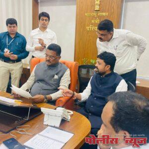 उदगीर व जळकोट शहरातील बसस्थानकाचे उर्वरीत प्रश्न तात्काळ सोडवा,परिवहन मंत्री प्रताप सरनाईक यांच्याकडे आ.संजय बनसोडे मागणी