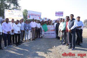 उदगीरमध्ये सरदार वल्लभभाई पटेल यांच्या 150 व्या जयंतीनिमित्त एकता रॅली उत्साहात संपन्न