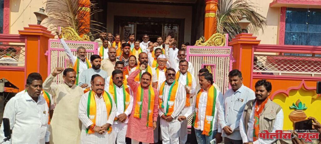 नगर परिषद निवडणूक ;भारतीय जनता पार्टीच्या प्रचाराचा शुभारंभ