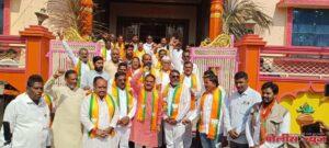 नगर परिषद निवडणूक ;भारतीय जनता पार्टीच्या प्रचाराचा शुभारंभ