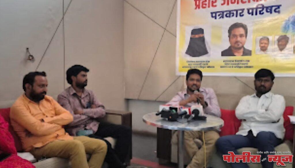 प्रहार जनशक्ती पक्षाच्या वतीने नगराध्यक्ष पदाचे उमेदवार निलोफर शेख पूर्ण ताकतीने लढतील - शहाजहान शेख