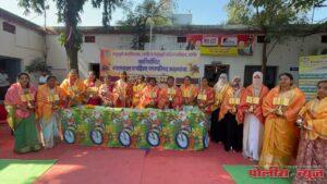 मातृभूमीच्या वतीने महिला नवनिर्वाचित नगराध्यक्षा व नगरसेवकांचा सत्कार.