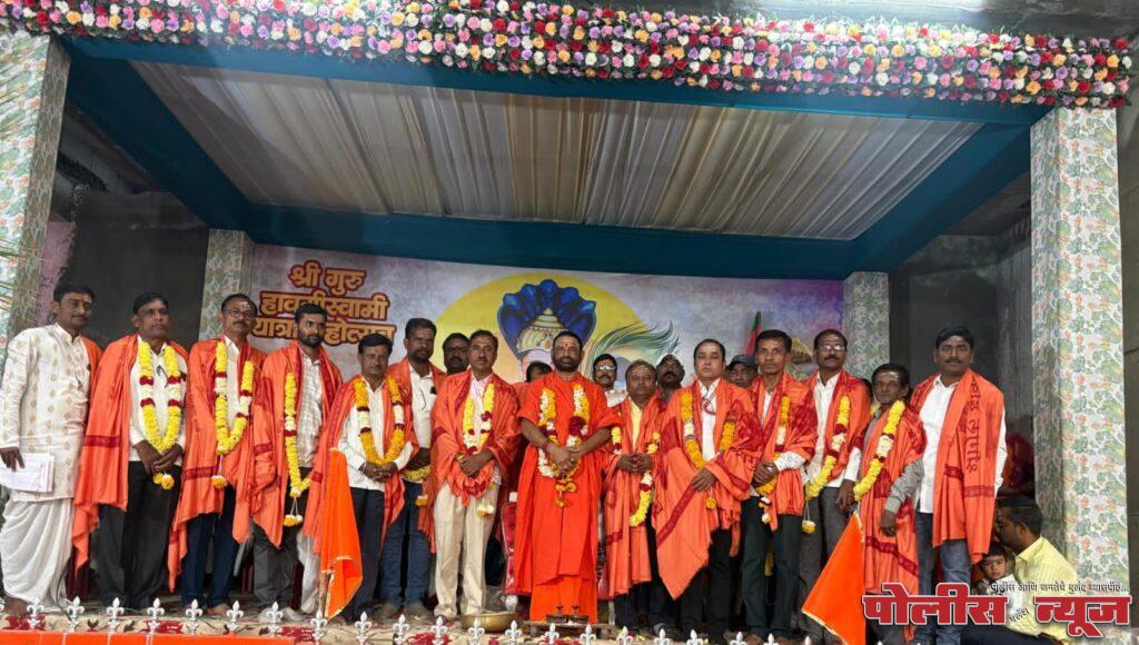 श्री गुरु हावगीस्वामी यात्रा महोत्सव समिती तर्फे उदगीर शहरातील पत्रकारांचा सत्कार