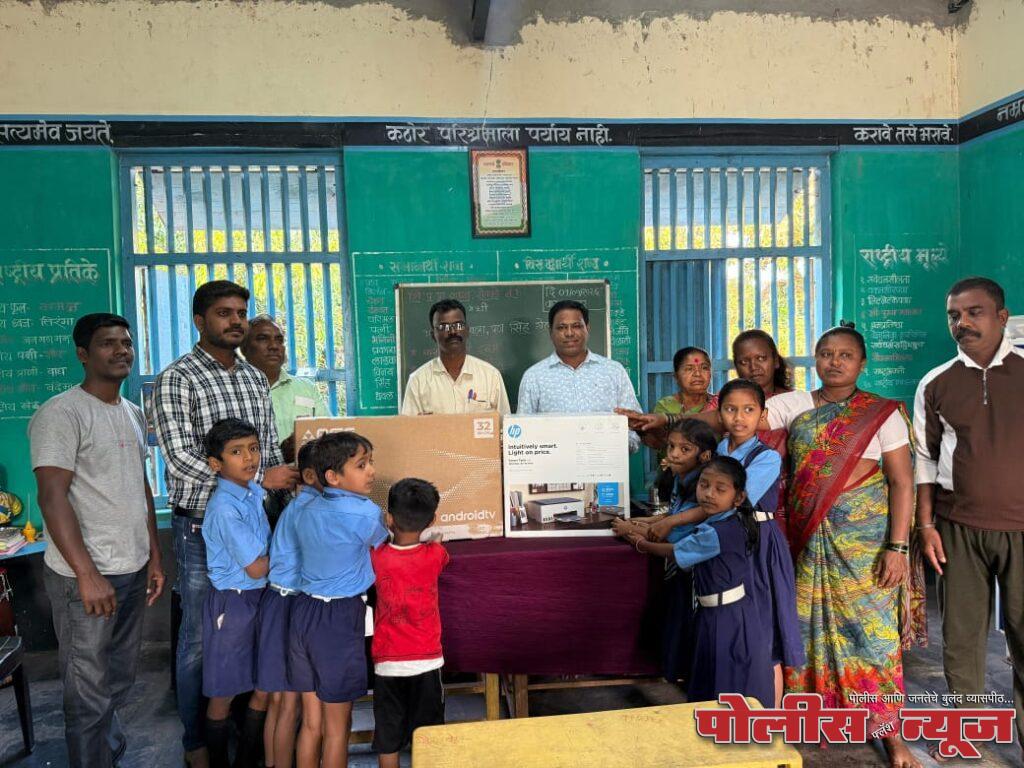 सैतवडेचे सरपंच साजिद शेकासन यांची कौतुकास्पद शैक्षणिक बांधिलकी..