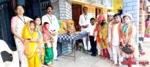 शास्त्री प्राथमिक शाळेत राजमाता जिजाऊ व स्वामी विवेकानंद यांची जयंती साजरी.