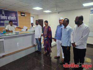 हजारोंच्या उपस्थितीत डॉ. दीपक सोमवंशी यांचा उमेदवारी अर्ज दाखल