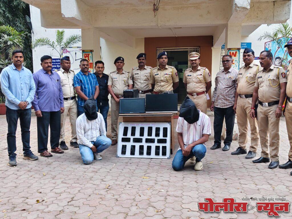 पोलीस अधिकाऱ्याचाच मोबाईल हिसकावून नेला!!