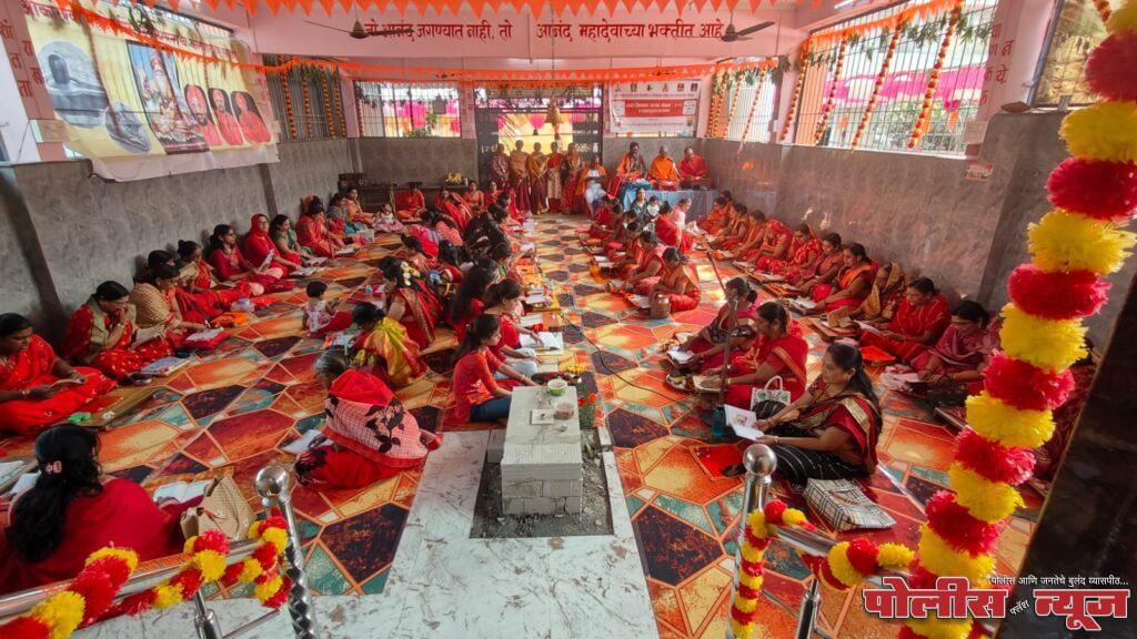 ओंकारेश्वर महादेव मंदिरात परमरहस्य ग्रंथाचे पारायणास प्रारंभ