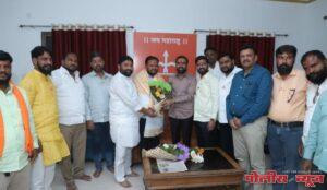 शिवसेनेच्या तालुकाप्रमुख पदी शिवाजी भोळे यांची निवड