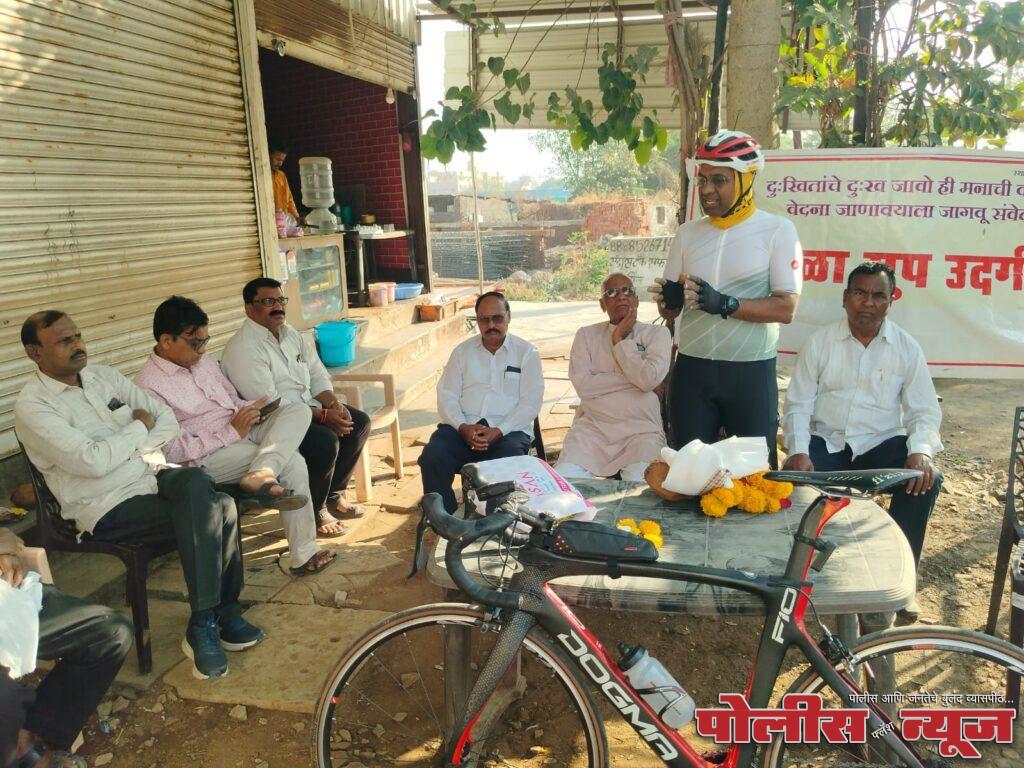 वजन काट्याने ‘सॉरी’ म्हटले… आणि विक्रमाची आरोग्यदायी वाटचाल सुरू झाली,सायकलपटू उद्योजकाचा प्रेरणादायी संवाद ठरला प्रभावी