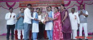 विभागीय वादविवाद स्पर्धेत गोदावरी देवी लाहोटी कन्या विद्यालयाचा संघ विजेता