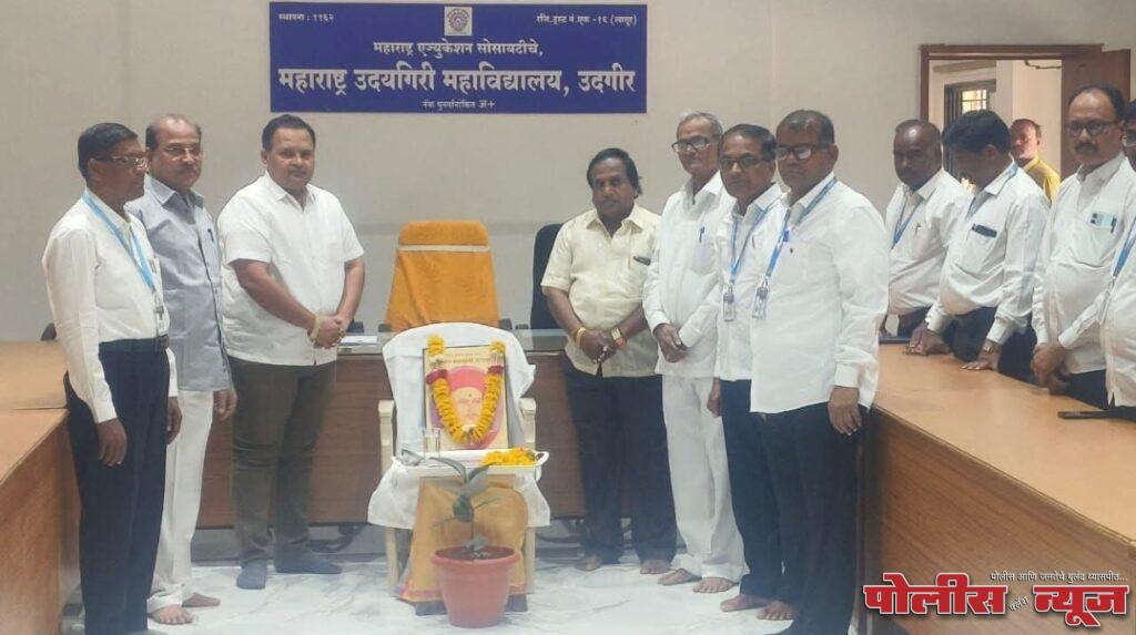 उदयगिरीत बाळशास्त्री जांभेकर यांची जयंती साजरी