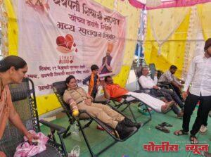 छत्रपती शिवाजी महाराज यांच्या जयंतीनिमित्त इंजिनीयर विश्वजीत गायकवाड प्रतिष्ठानच्या वतीने रक्तदान शिबिराच्या आयोजन