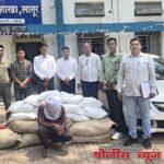 अवैध गुटखा वाहतूक प्रकरणी स्थानिक गुन्हे शाखेची कारवाई, वाहनासह ८.३९ लाखांचा मुद्देमाल जप्त.